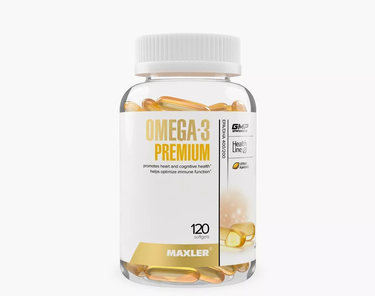 Maxler Omega-3 Premium 120 softgels