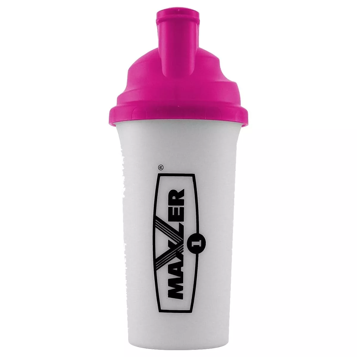 Maxler Shaker Black 700 ml - Pink - White 1-C print
