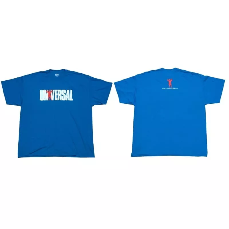 UN Футболка Universal logo синяя