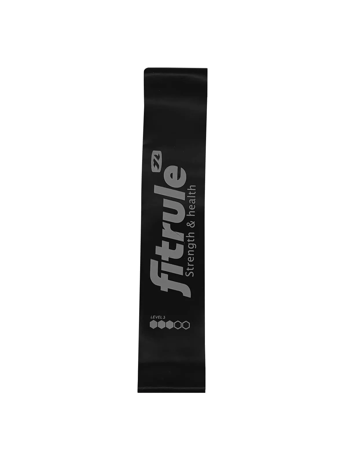 FitRule Фитнес-резинка для ног (Черная 12кг)
