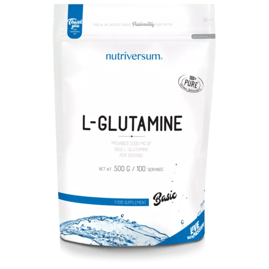 Nutriversum L-Glutamine 5000 mg 500g