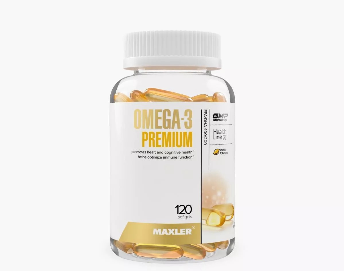 Maxler Omega-3 Premium 120 softgels