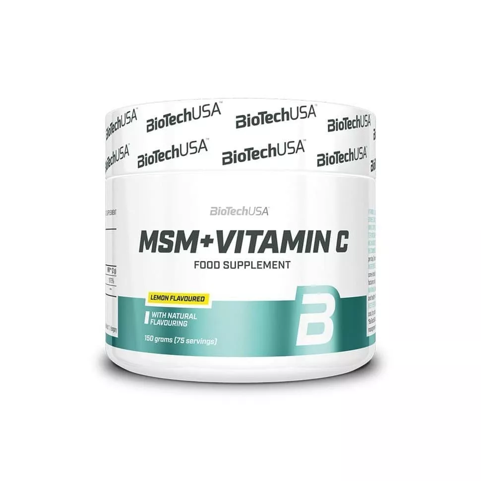 BioTech MSM+1500 Vitamin C 150g