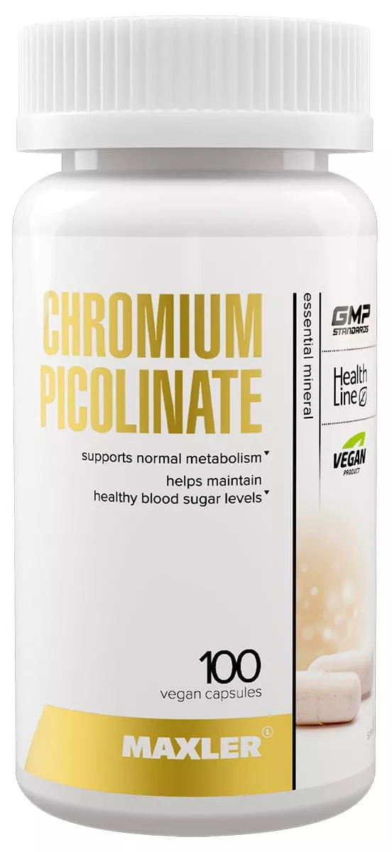 Maxler Chromium Picolinate 250 mgc 100 vegan caps