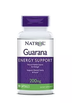 NATROL Guarana 200mg 90 caps