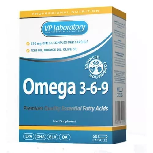 VPLab Omega 3-6-9 60 caps