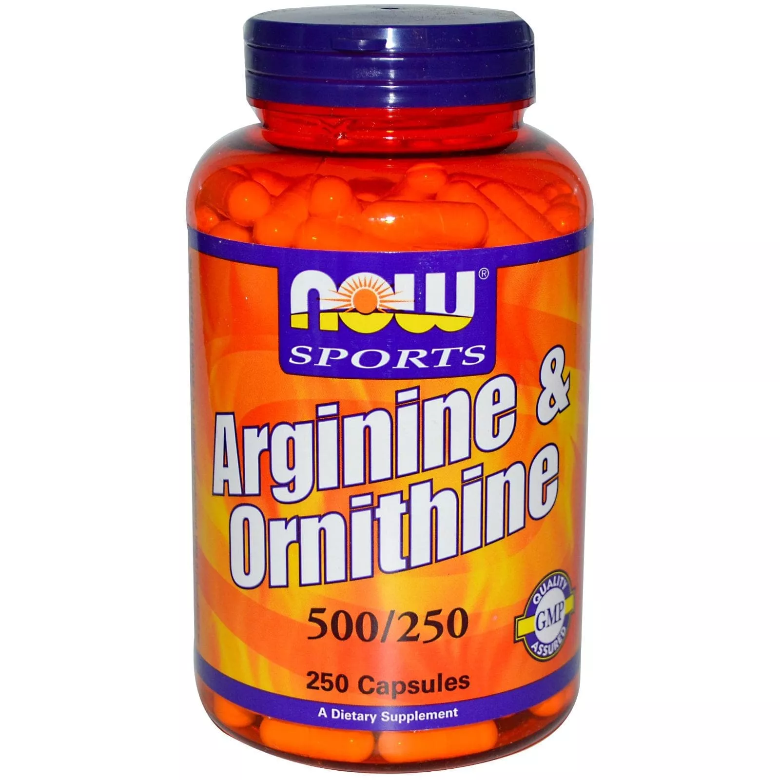 NOW Arginine & Ornithine 250 caps