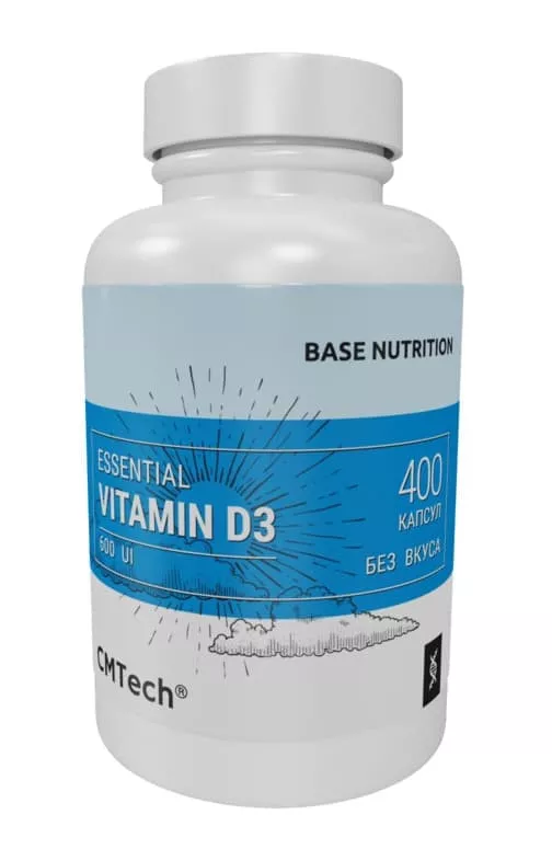 CM Tech Vitamin D 400caps