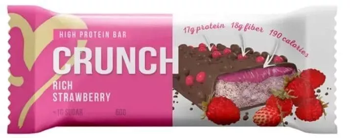 BootyBar Батончик Crunch Bar 60g (x16)