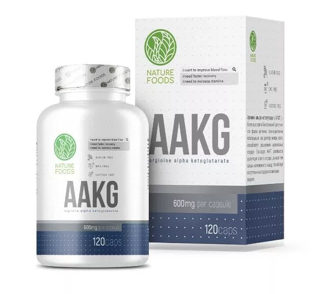 Nature Foods AAKG 120caps