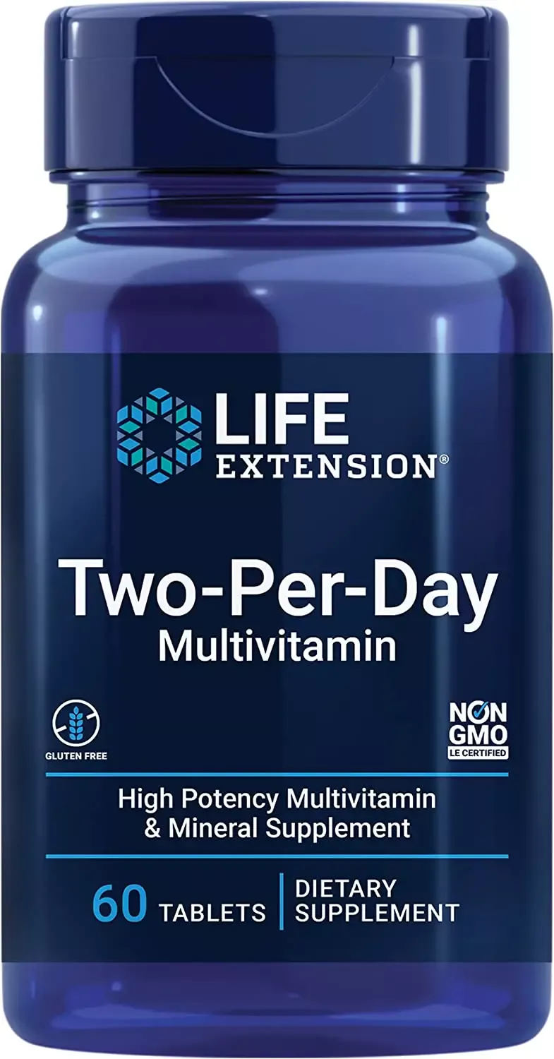LIFE Extension Two-Per-Day Multivitamin 60 tabs