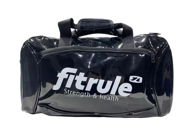 FitRule Сумка Спортивная Глянец (Черная)