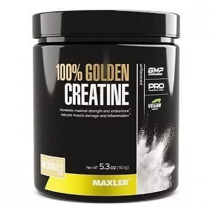 Maxler 100% Golden Micronized Creatine (Банка) 150g 