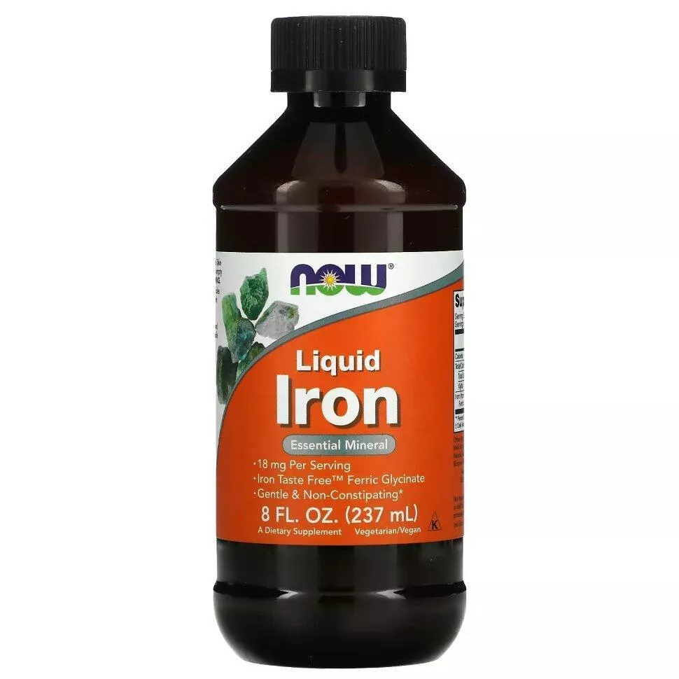 NOW Liquid Iron 237ml