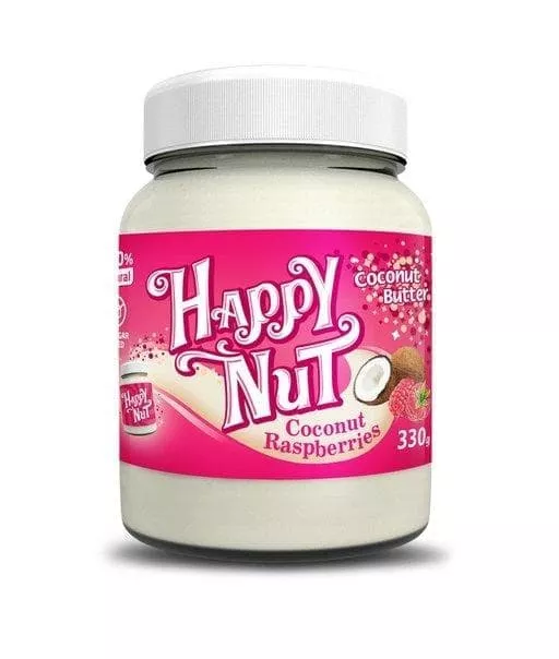 Happy Nut Кокосовая паста с малиной 330 гр