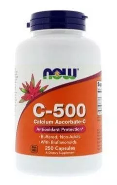 NOW C-500 Calcium Ascorbate 250 vcaps