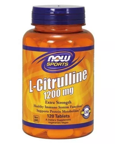 NOW L-Citrulline 1200mg 120 tabs