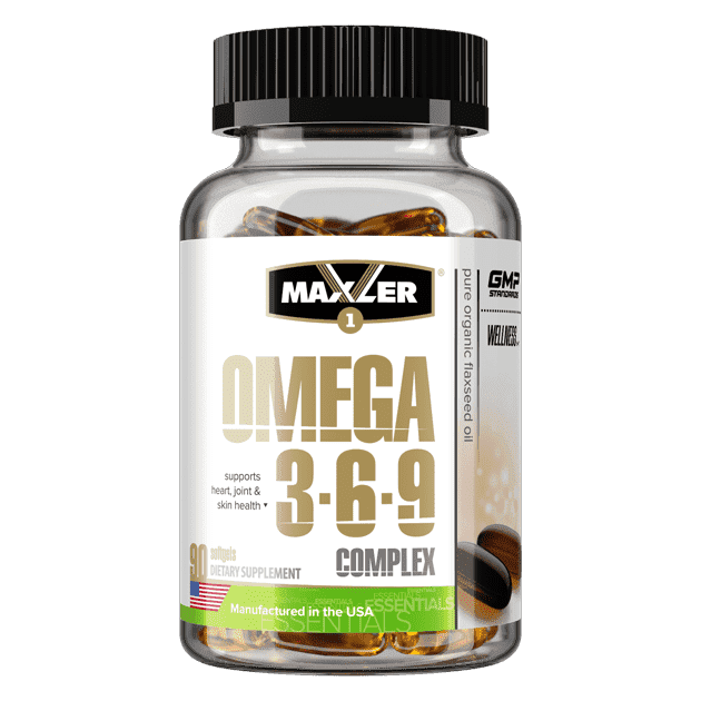 Maxler Omega 3-6-9 Сomplex 90 softgels