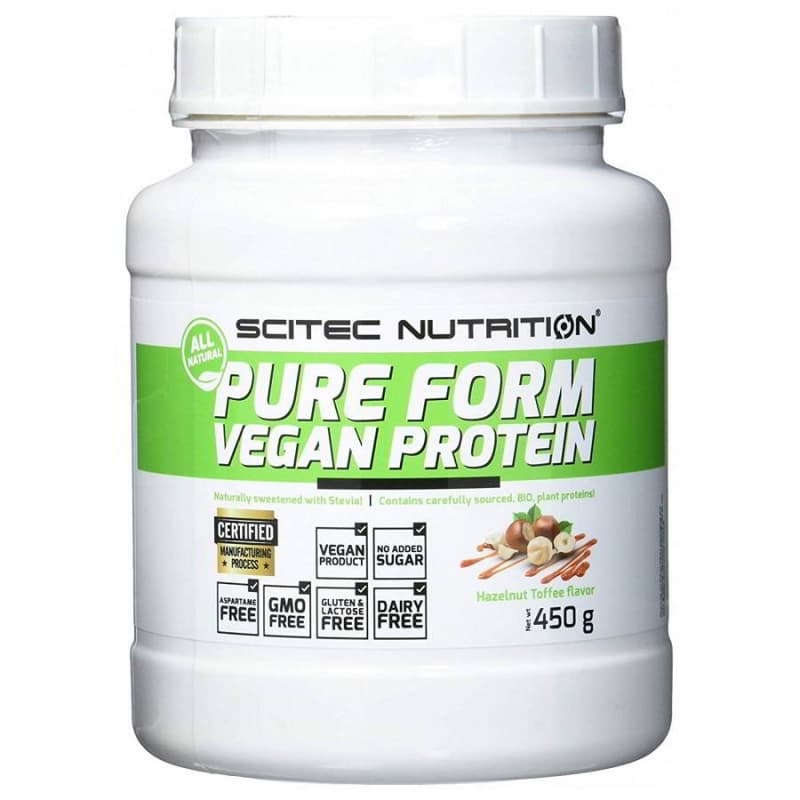 Scitec Pure Form Vegan Protein 450g