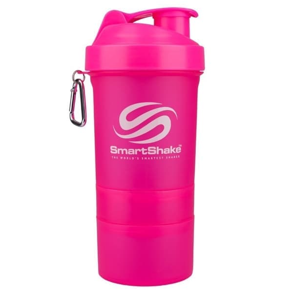 SmartShake Shaker Original 400 ml (Neon Pink) фото
