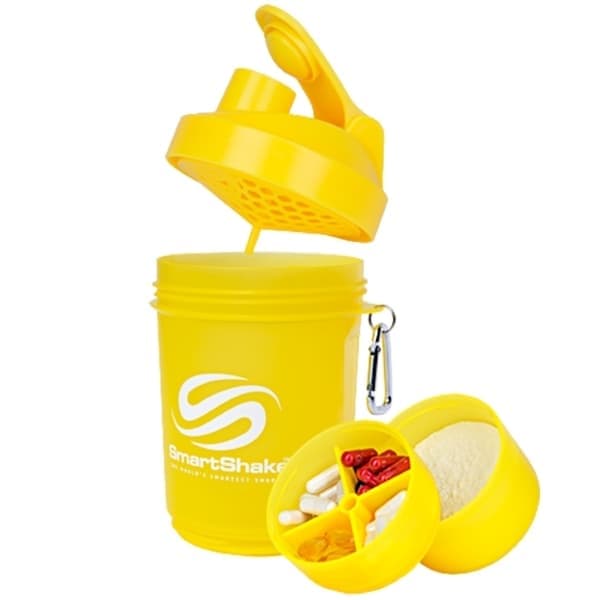 SmartShake Shaker Original 400 ml (Neon Yellow)