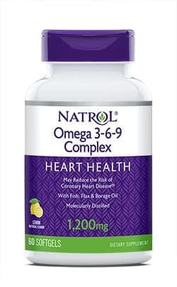 NATROL Omega 3-6-9 Complex 60 caps