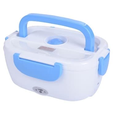 Take it Ланч Бокс Пластиковая Чаша 12Вт 600ml (Бело-Синий)