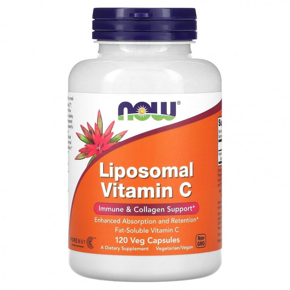 NOW Liposomal Vitamin-C 120 vcaps