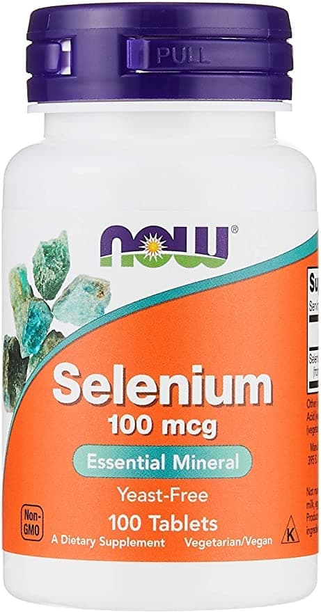NOW Selenium 100 mcg 100 tabs