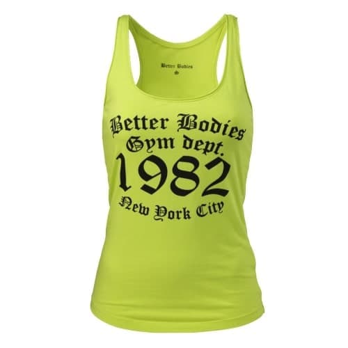 Better Bodies Raw jersey tan, майка ,лайм