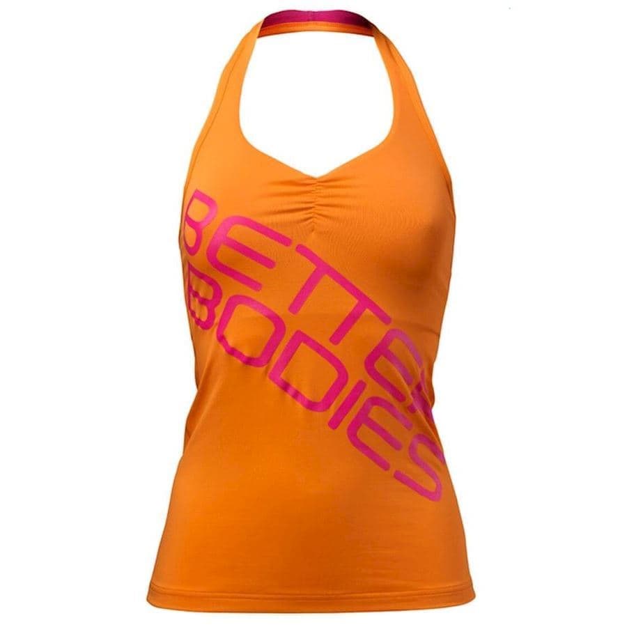 Better Bodies Halterneck tank top оранжевая