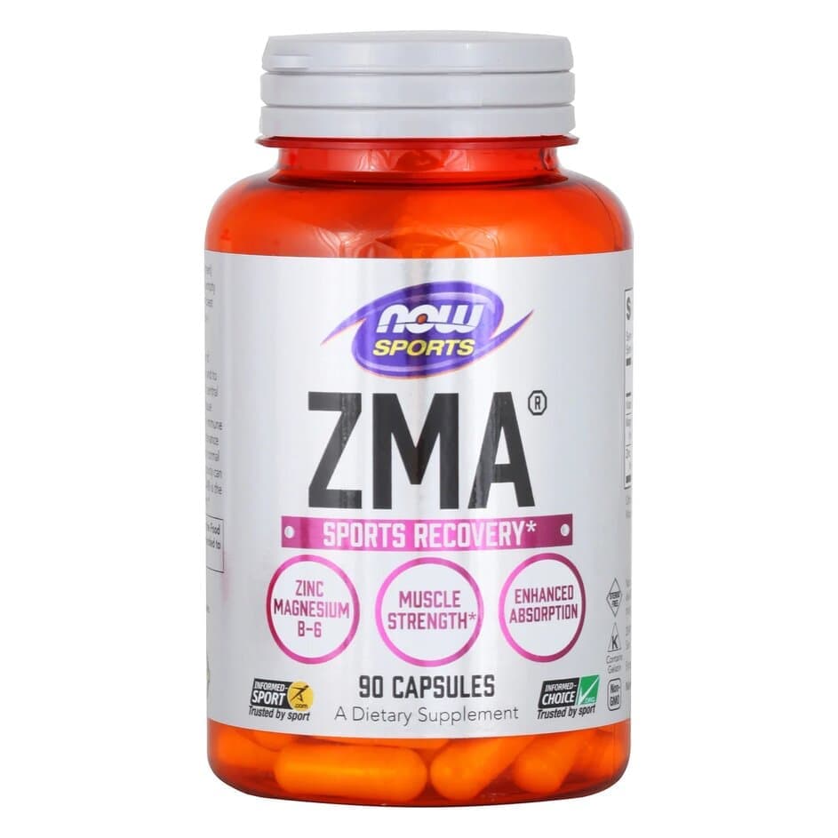 NOW ZMA 800 mg 90 caps фото