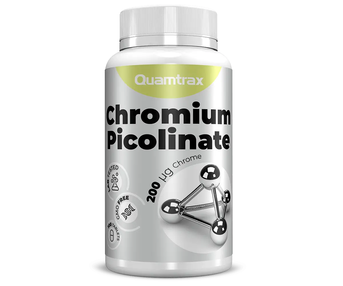 Quamtrax - Chromium Picolinate (200mcg) 100t