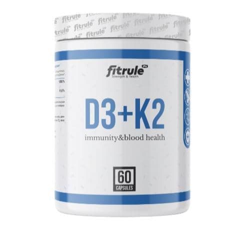 Fitrule Vitamin D3+K2 60 caps