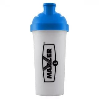 Maxler Shaker Black 700 ml - Blue - White 1 col. print