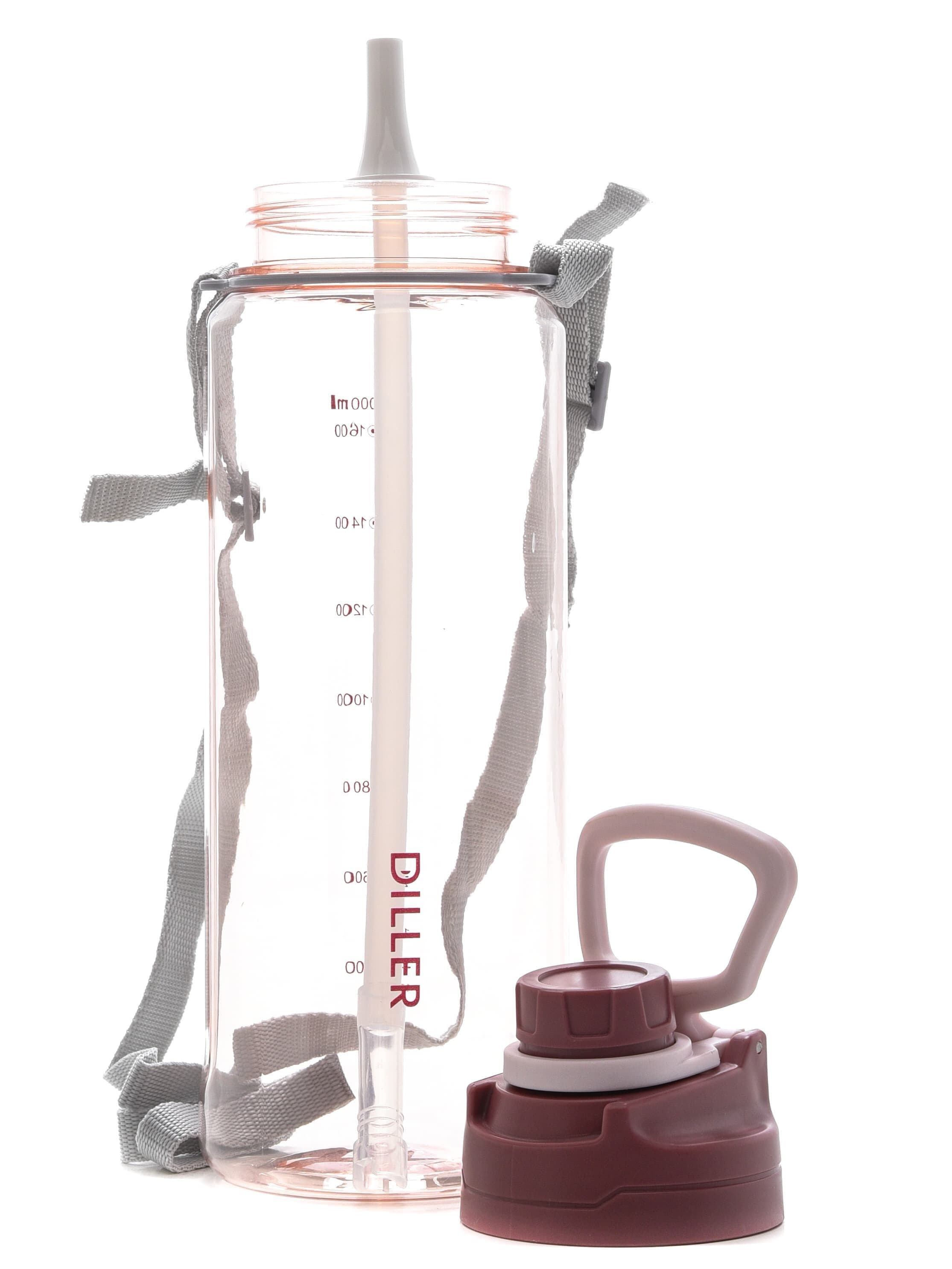 Бутылка для воды Diller D42-2000 ml (Розовый) фото