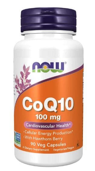 NOW CoQ10 100 mg 90 vcaps фото