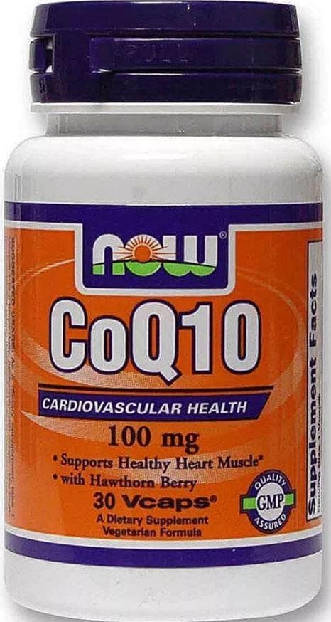 NOW CoQ10 100 mg 30 vcaps фото