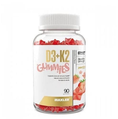 Maxler D3+K2 Gummies 90 ct