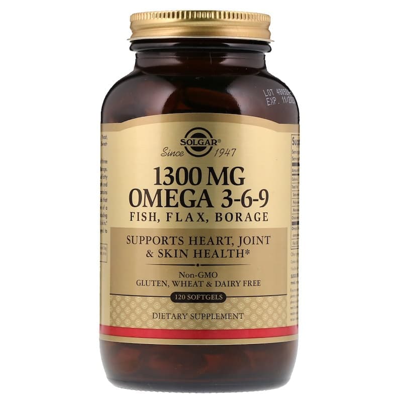Solgar EFA Omega 3-6-9 1300 mg 120 caps