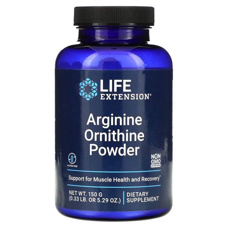 LIFE Extension Arginine Ornithine Powder 150g