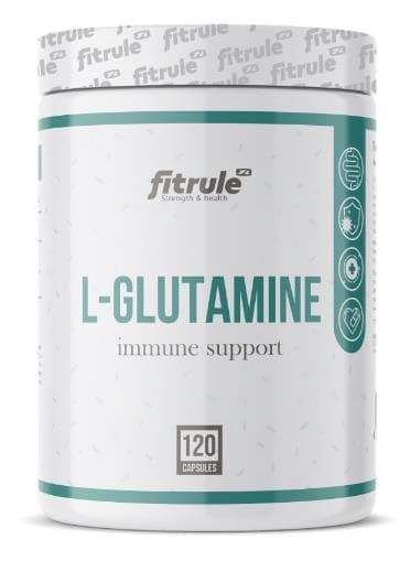 Fitrule Glutamine 500mg 120 caps