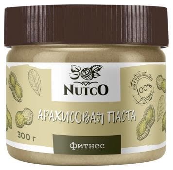 NUTCO Арахисовая паста фитнес - 300g