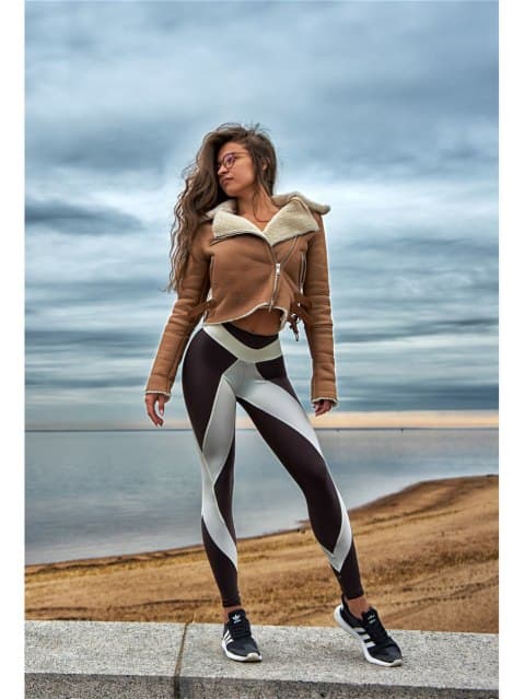 Bona Fide лосины X-Files "Chocolate Marshmallow"