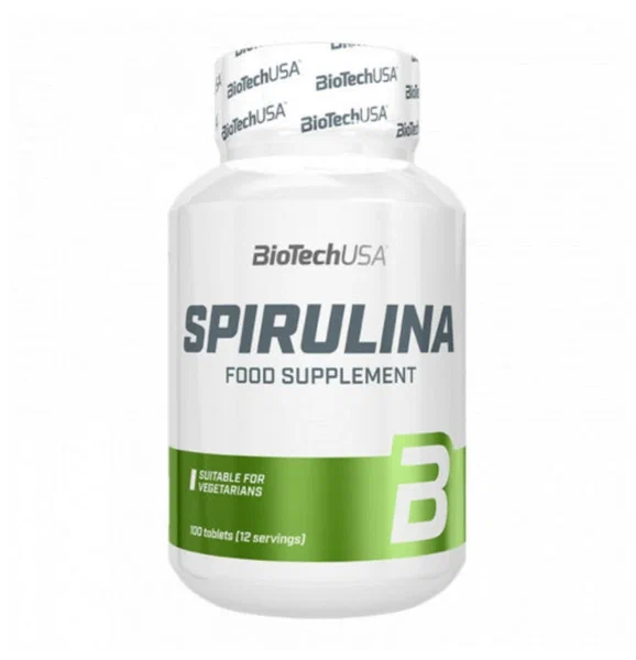 BioTech Spirulina 100 tab