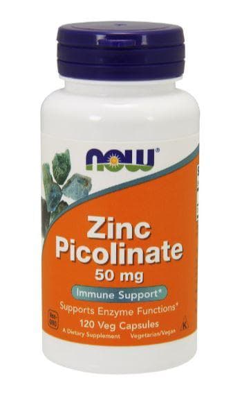 NOW Zinc Picolinate 50 mg 250 caps