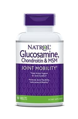 NATROL Glucosamine Chondroitin MSM 90 tabs фото