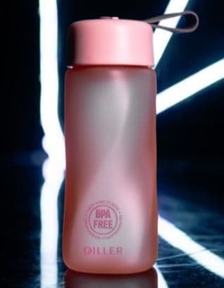 Diller Бутылка для воды D21 700ml (Розовая) фото