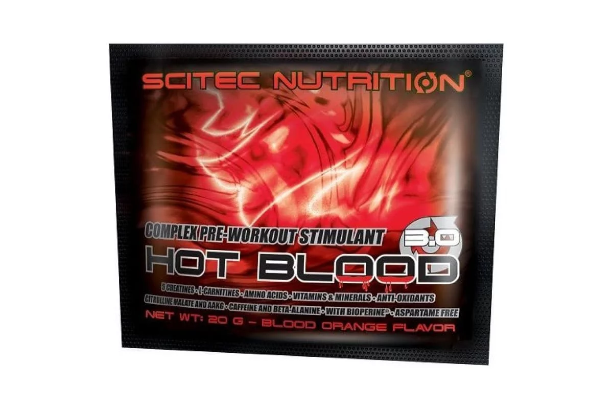Scitec Nutrition Hot Hot Blood Hardcore 1serv фото