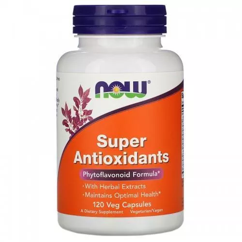 картинка NOW Super Antioxidants 120 vcaps от магазина спортивного питания «2scoop»